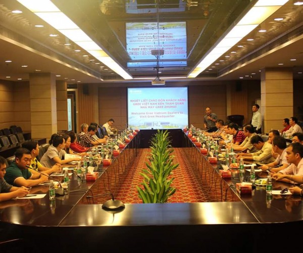 GREE VIETNAM TỔ CHỨC THÀNH CÔNG CHUYẾN THAM QUAN ĐẾN NHÀ MÁY GREE ZHUHAI DÀNH CHO KHÁCH HÀNG